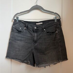 Levi’s Women's Black Denim Shorts